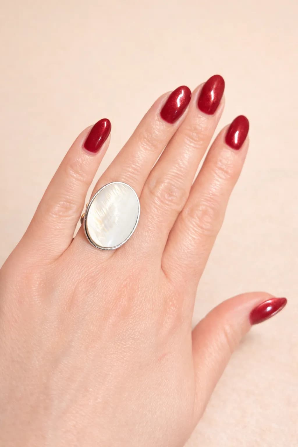 Bague Nacre - ajustable