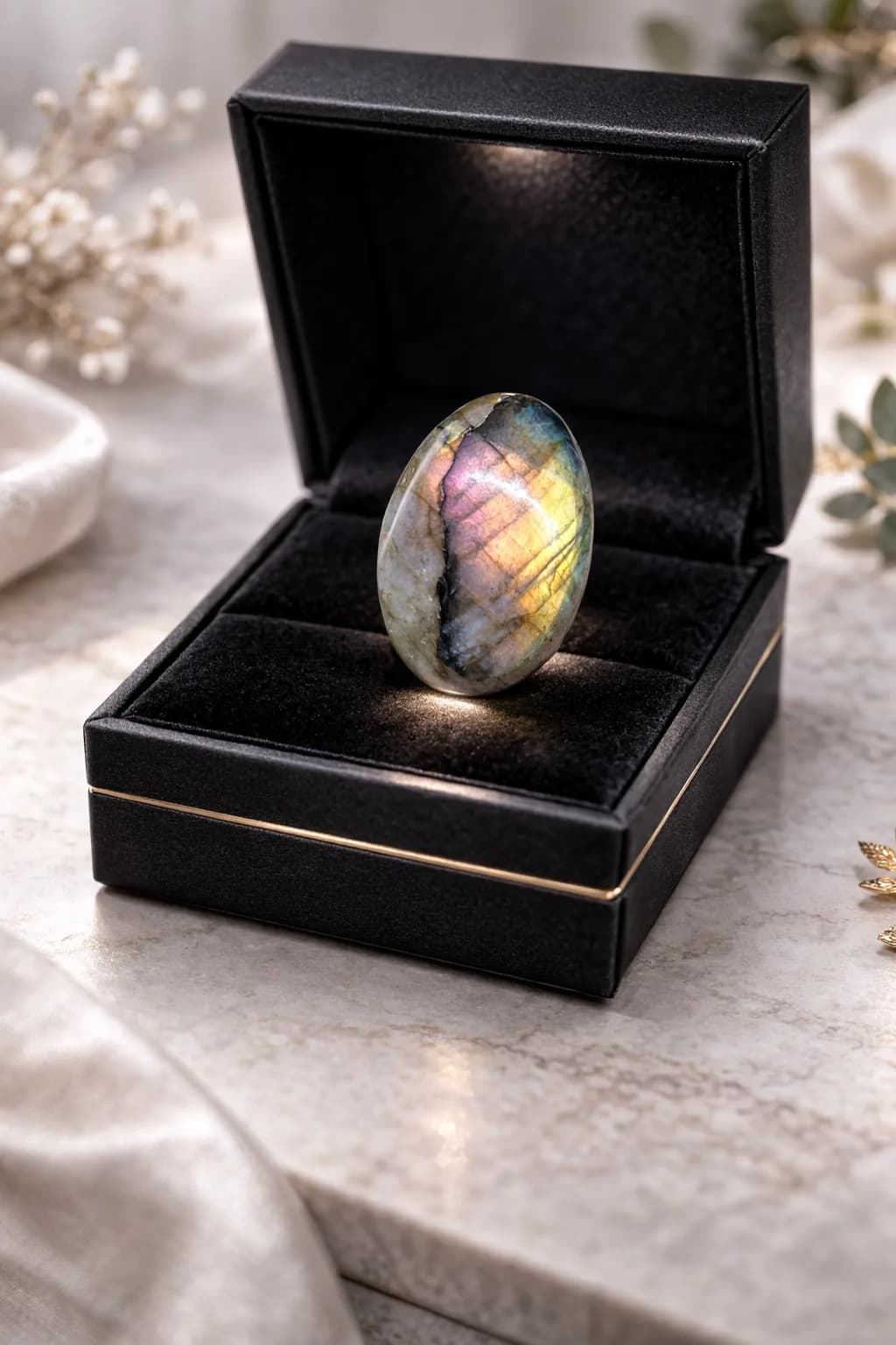 Bague Labradorite – Pierre de lumière et de mystère