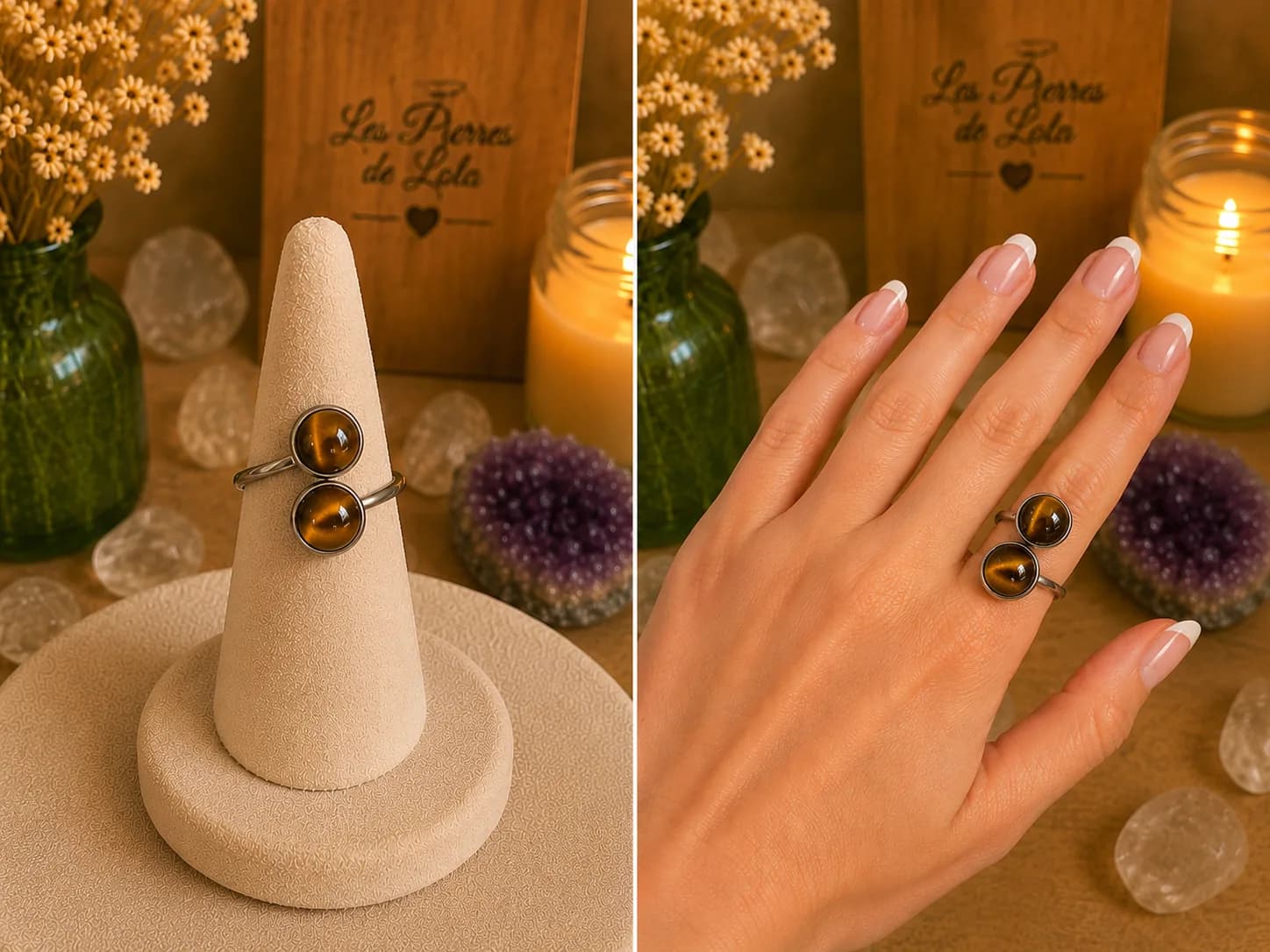 Bague Lumière d’Ambre