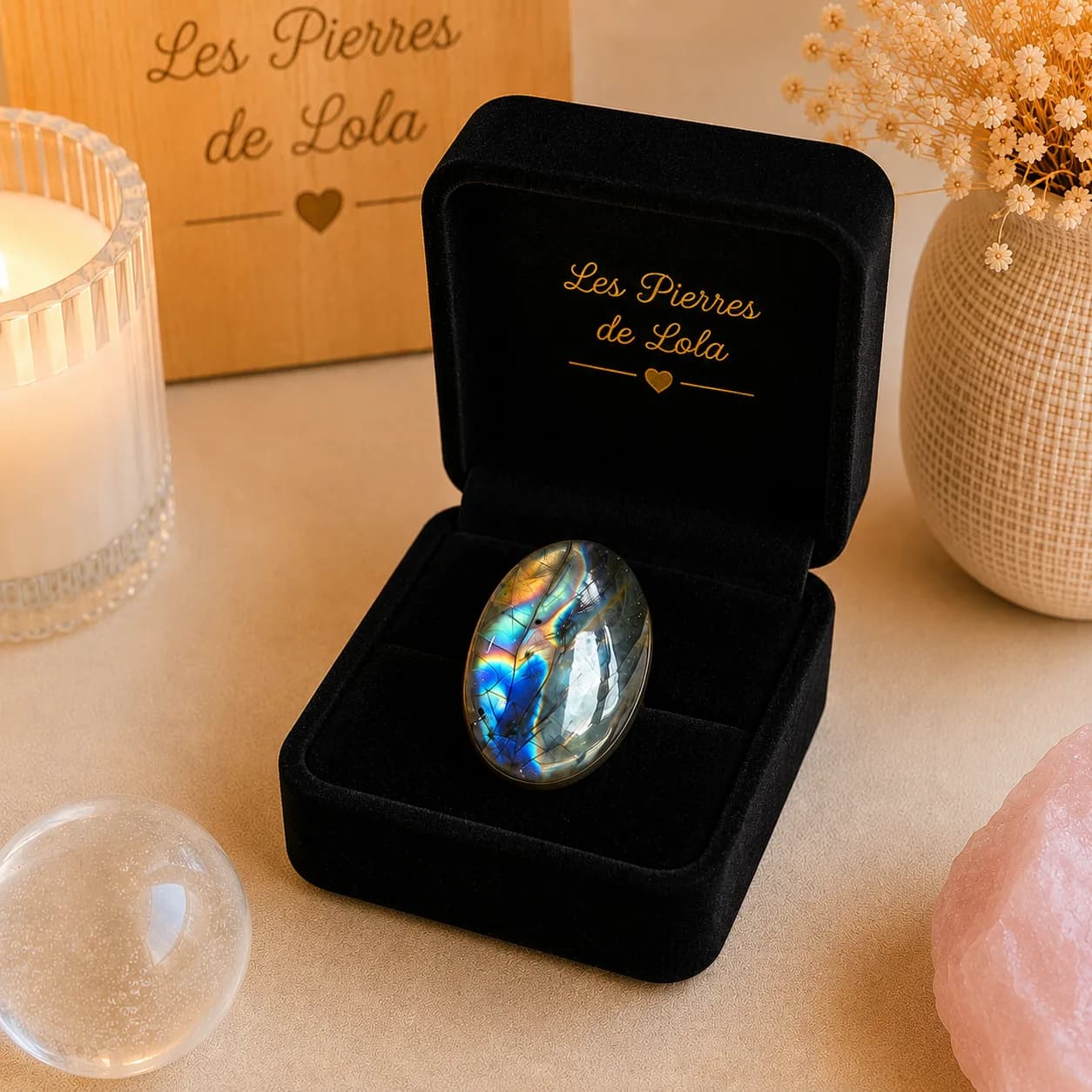 Bague Labradorite – reflets magiques & éclats célestes