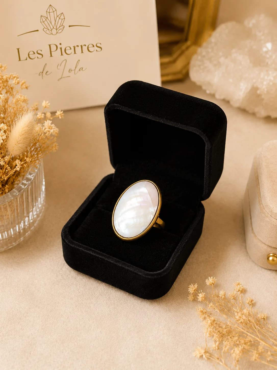 Bague Nacre Naturelle
