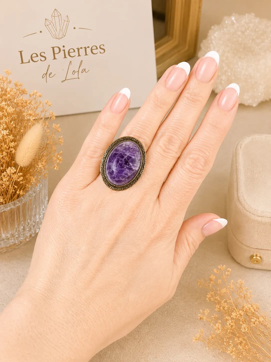 Bague Élégance Améthyste