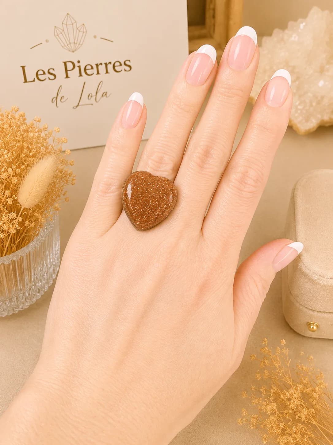 Bague Cœur Étoilé