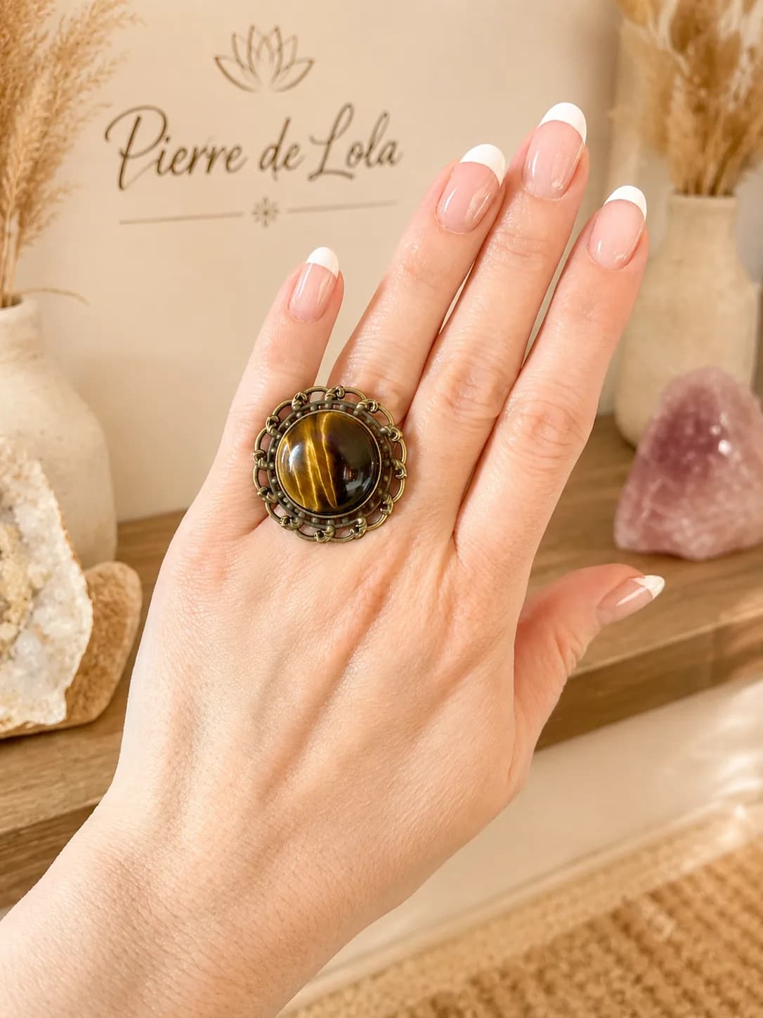 Bague Impériale Œil de Tigre