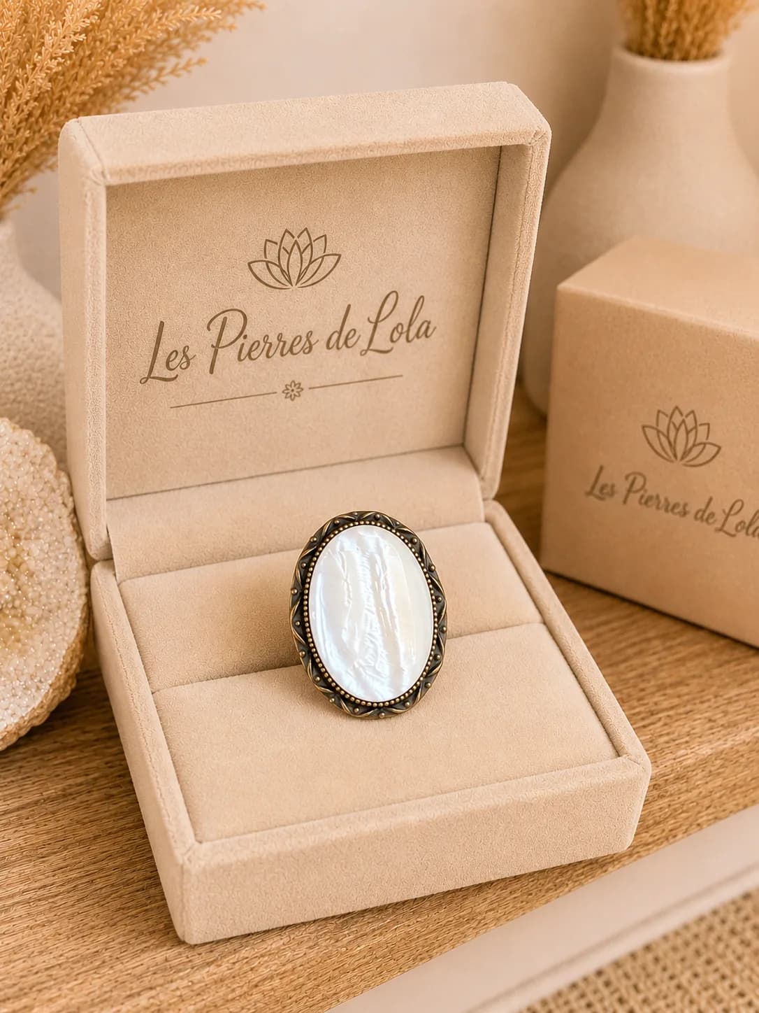 Bague Nacre – Élégance Lumineuse & Raffinement Naturel