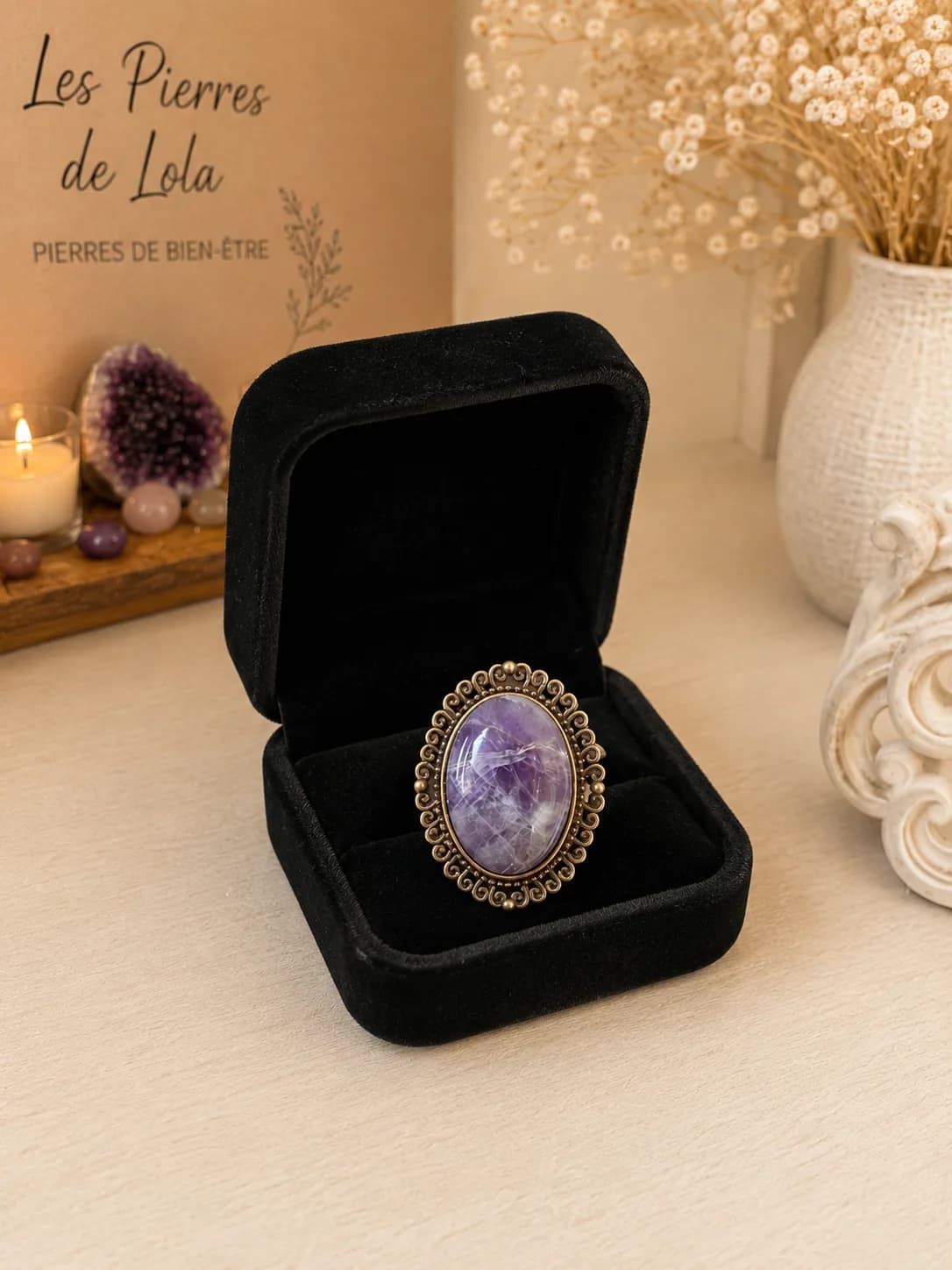 Bague Améthyste Mystique