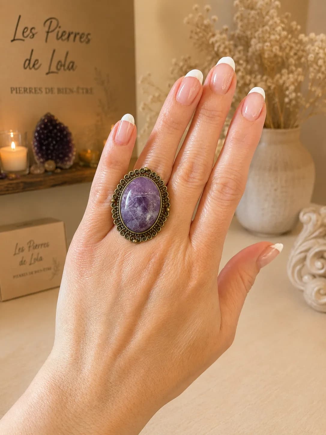 Bague Améthyste Mystique