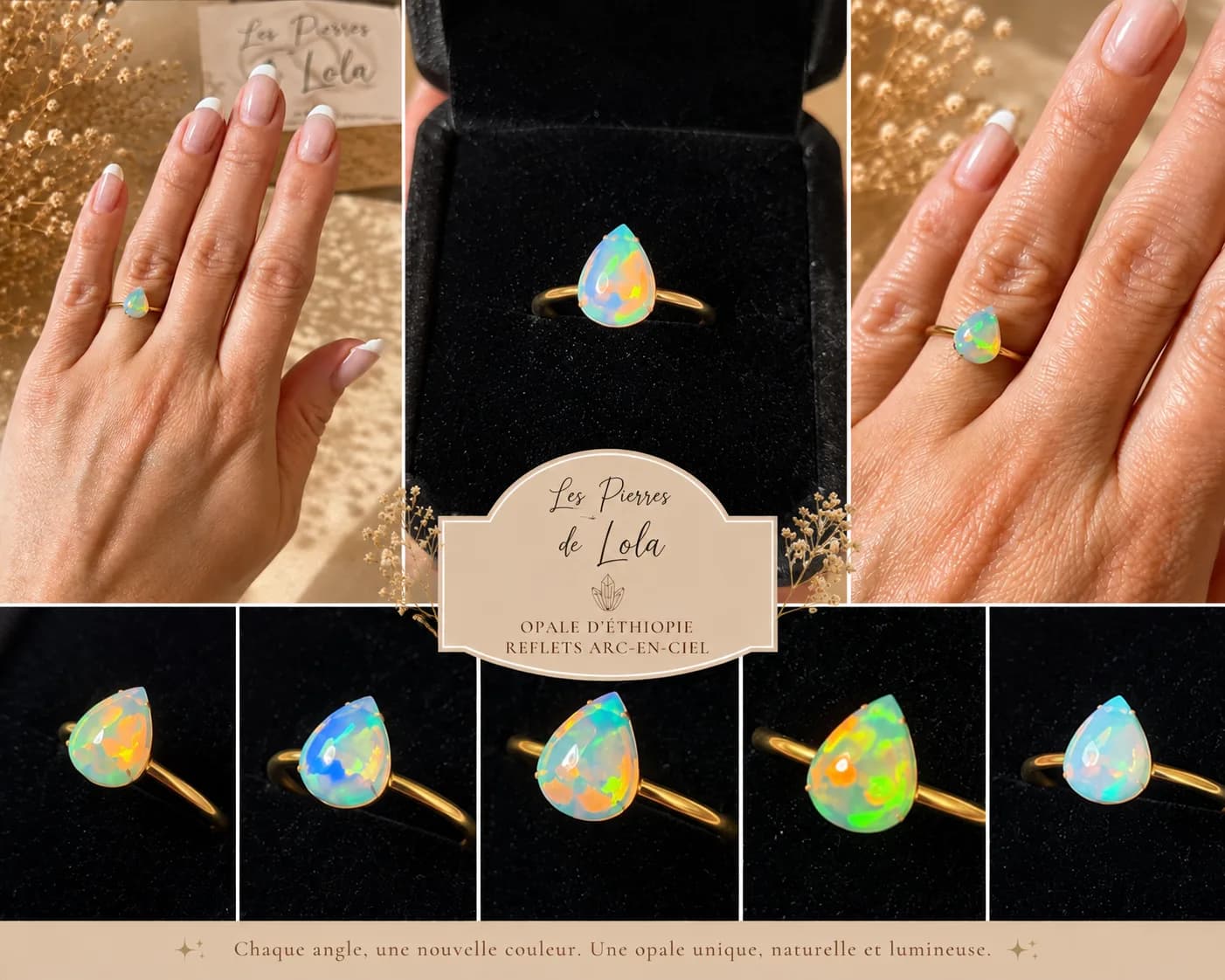 Opale d'Éthiopie – Mille couleurs de Lumières