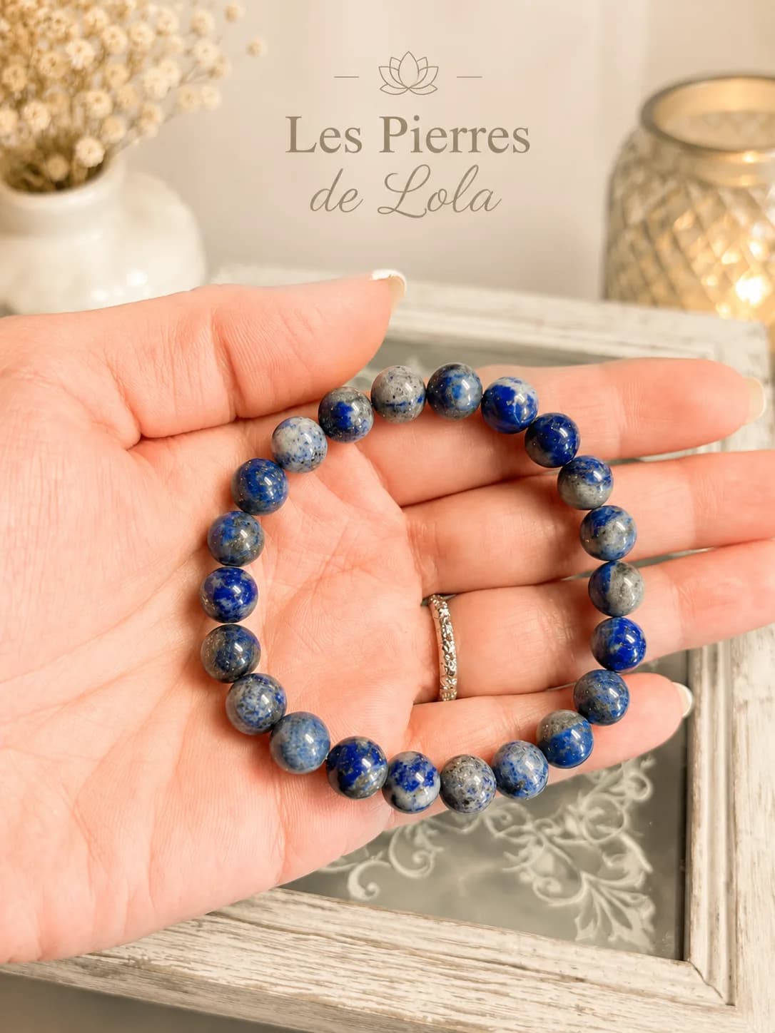 Bracelet Lapis-Lazuli Éclat Royal