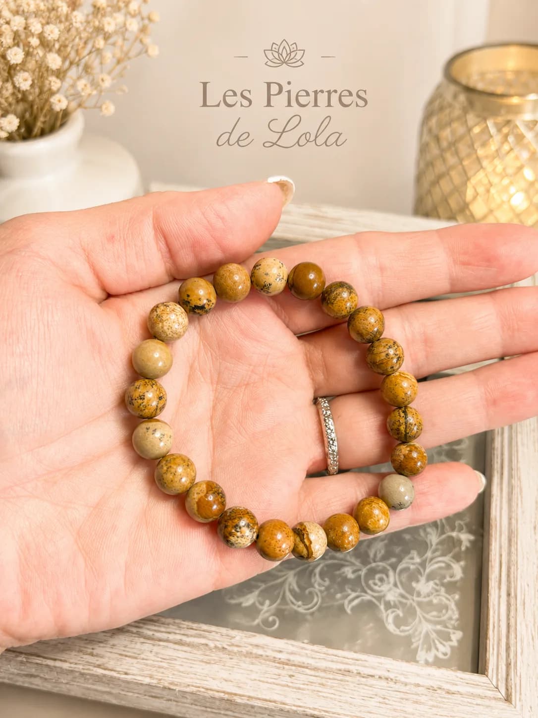 Bracelet Jaspe Paysage Évasion Naturelle 