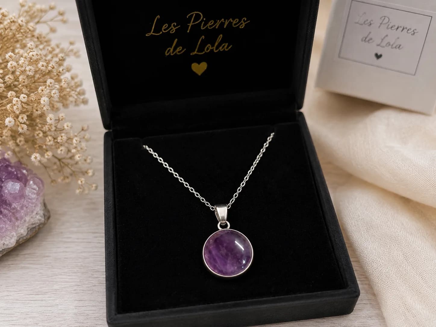 Collier « Rêve d’Améthyste »