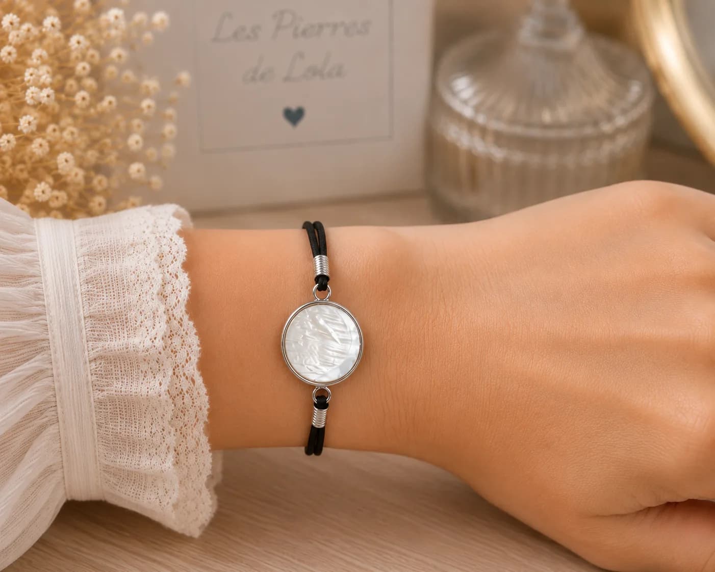 Bracelet « Éclat de Nacre »