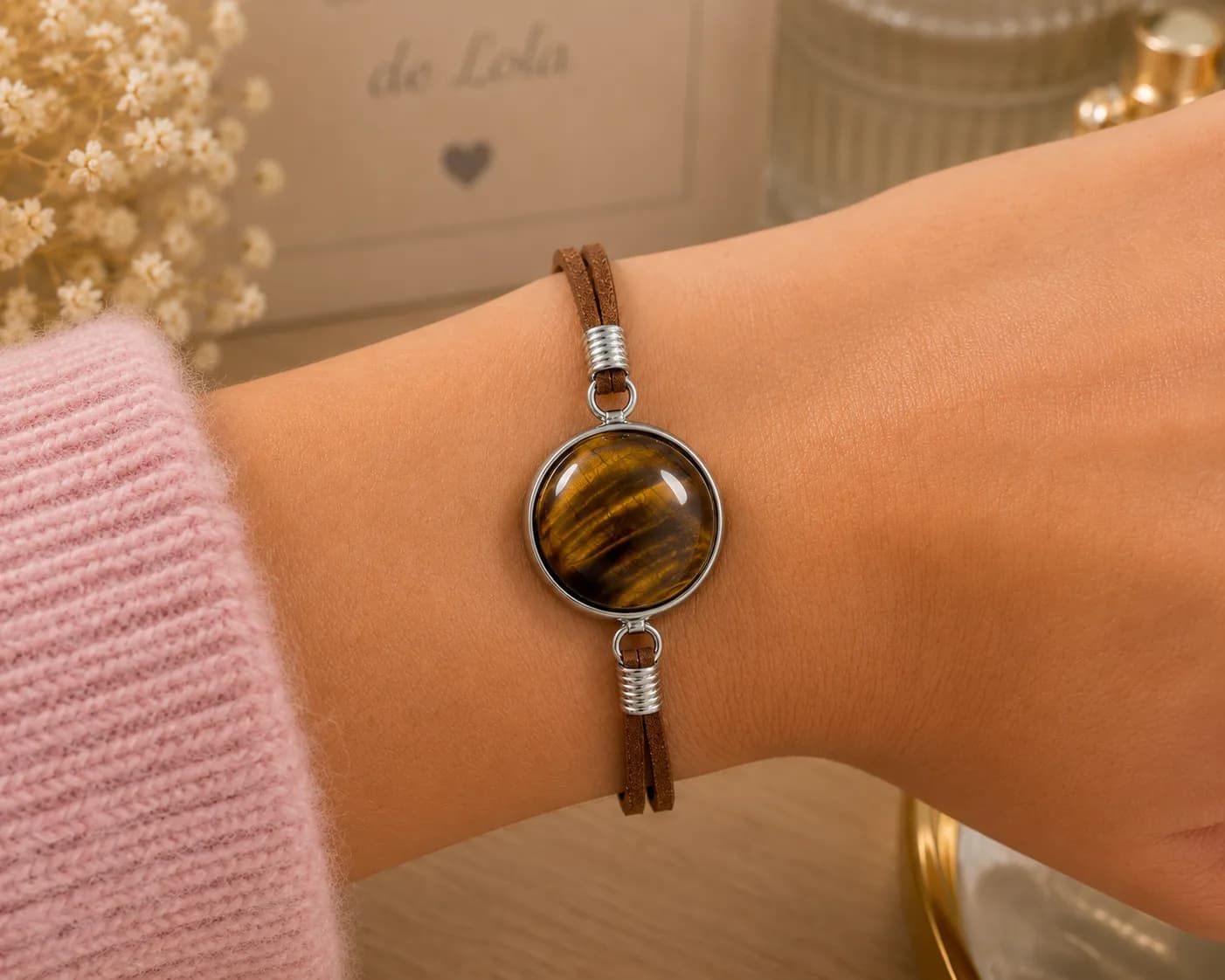 Bracelet Mixte « Reflets du Tigre »