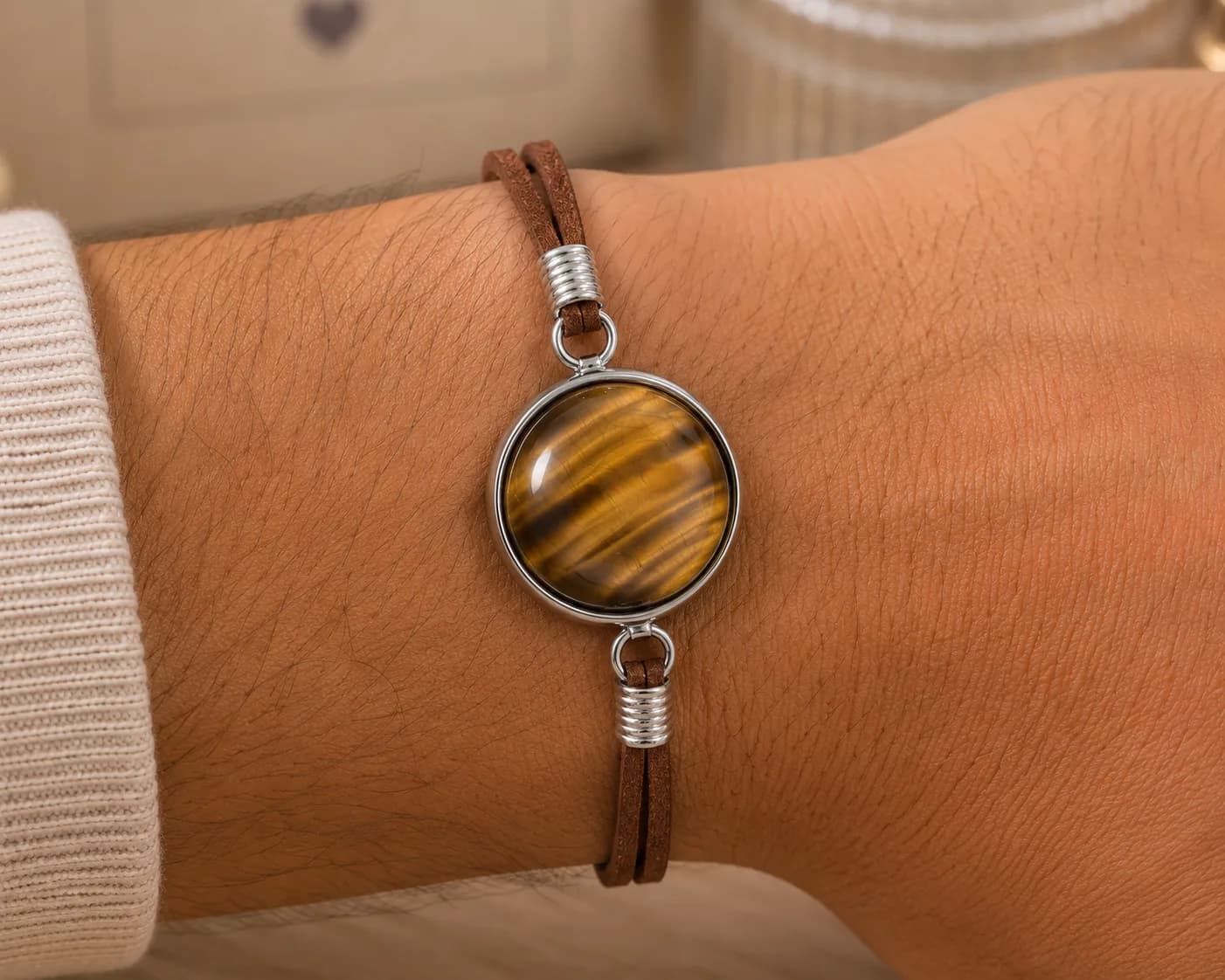 Bracelet Mixte « Reflets du Tigre »