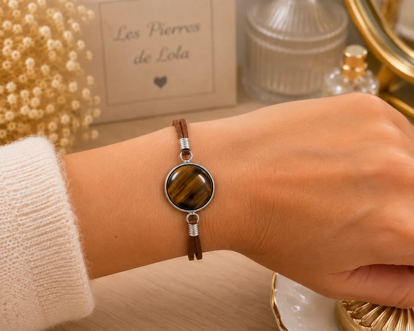 Bracelet Mixte « Reflets du Tigre »