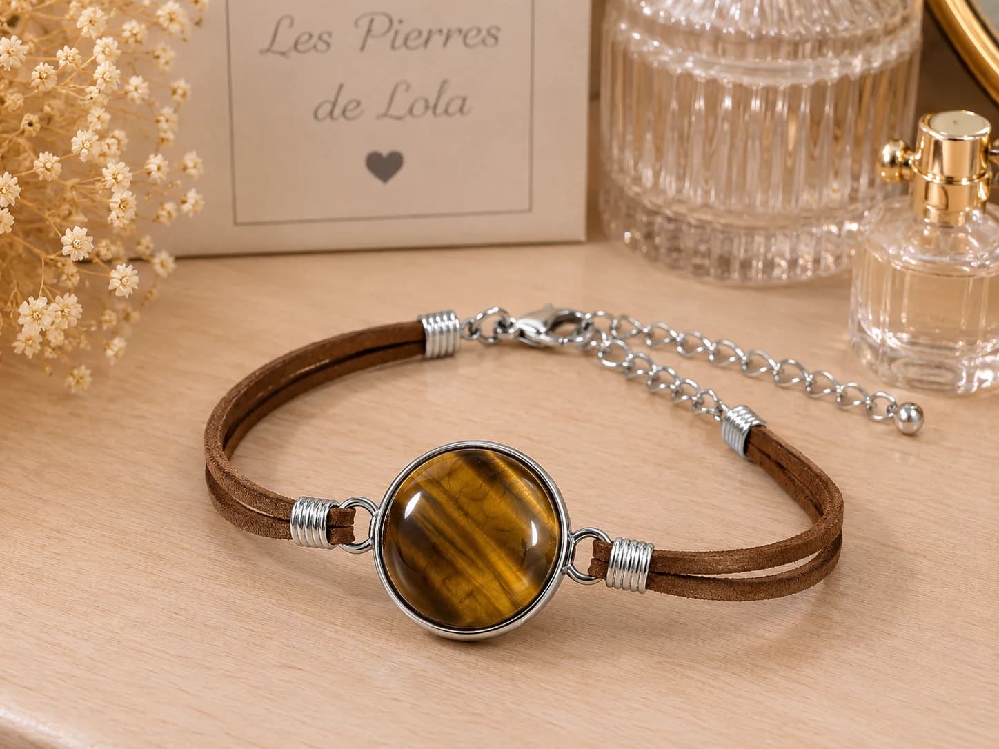Bracelet Mixte « Reflets du Tigre »