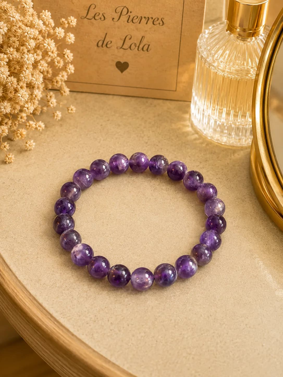 Bracelet « Éclat d’Améthyste »