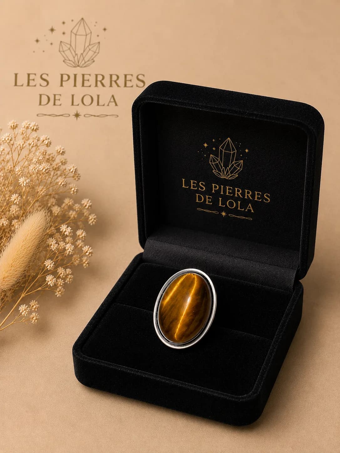 Bague Œil de Tigre – Élégance Intemporelle
