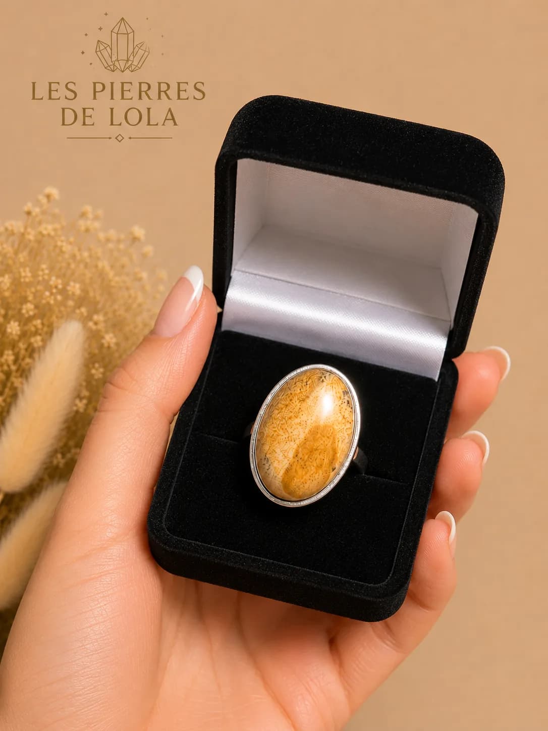 Bague Jaspe Paysage – Reflets de la Terre