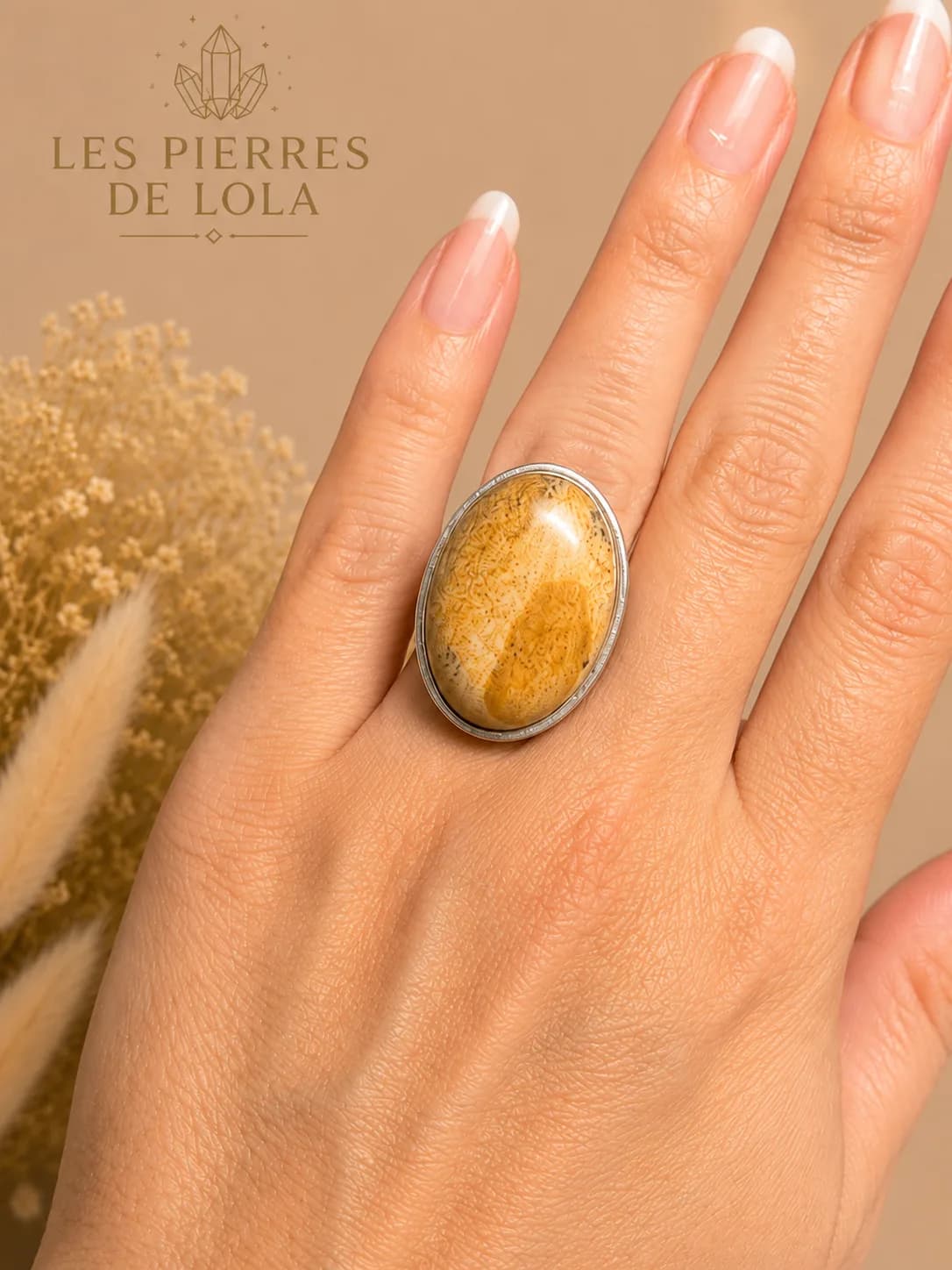 Bague Jaspe Paysage – Reflets de la Terre