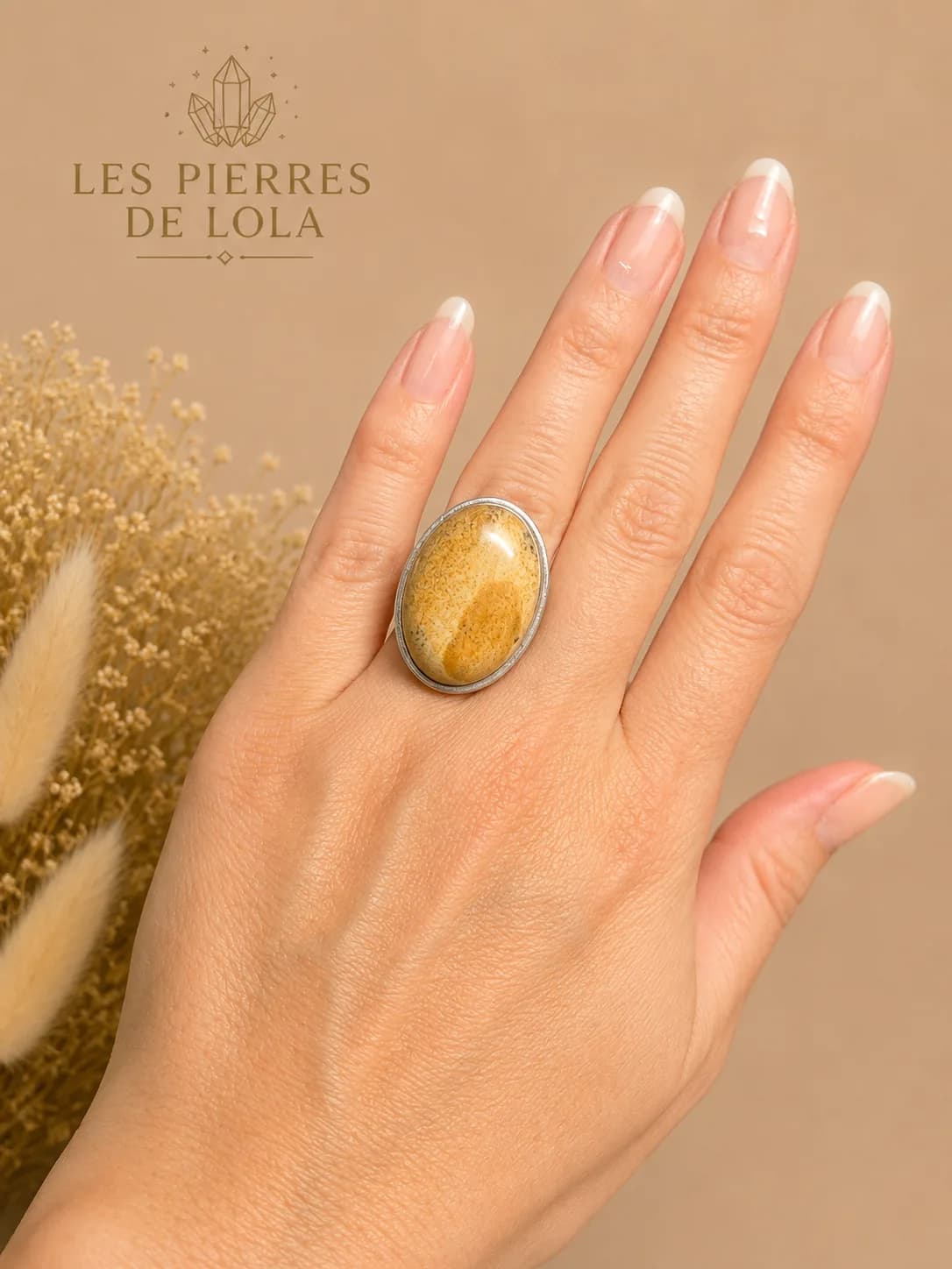 Bague Jaspe Paysage – Reflets de la Terre