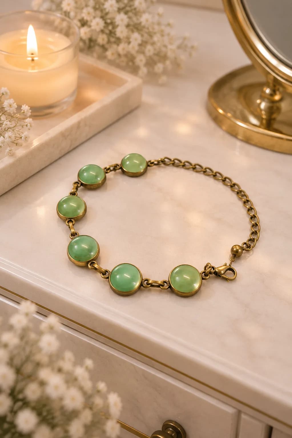 Bracelet « Douce Harmonie » – Aventurine