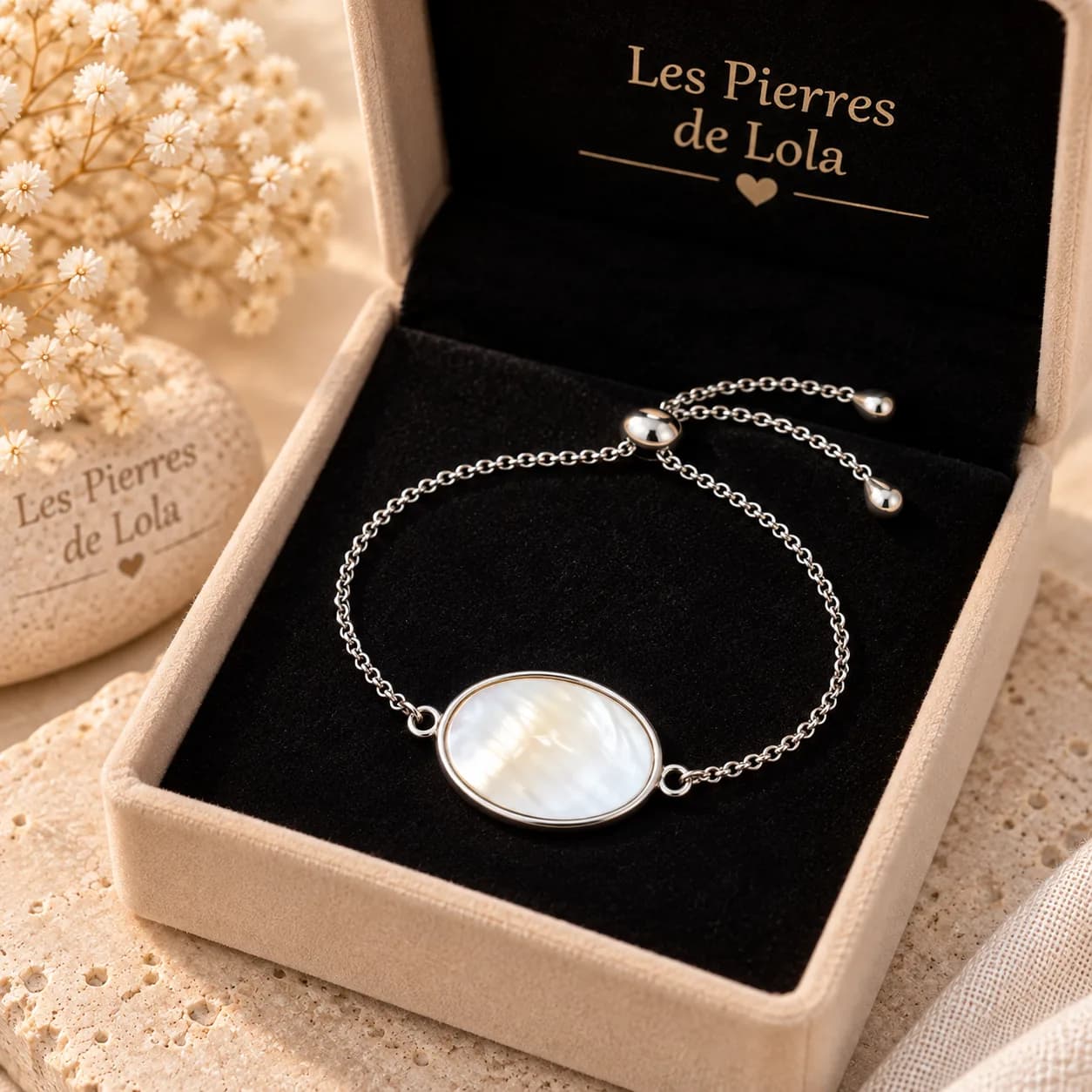 Magnifique bracelet « Éclat de Nacre »