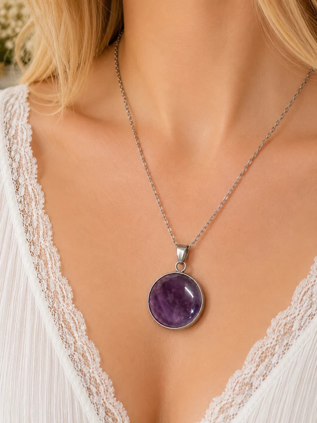 Collier « Rêve d’Améthyste »
