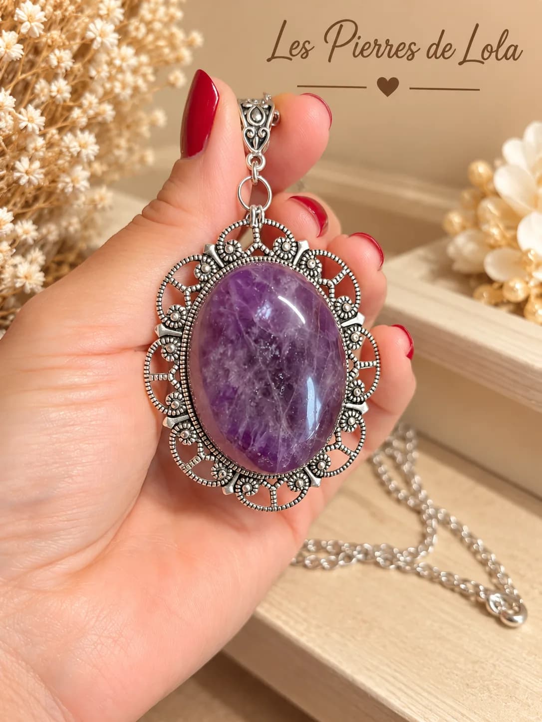 Collier Améthyste – Élégance Impériale 💜
